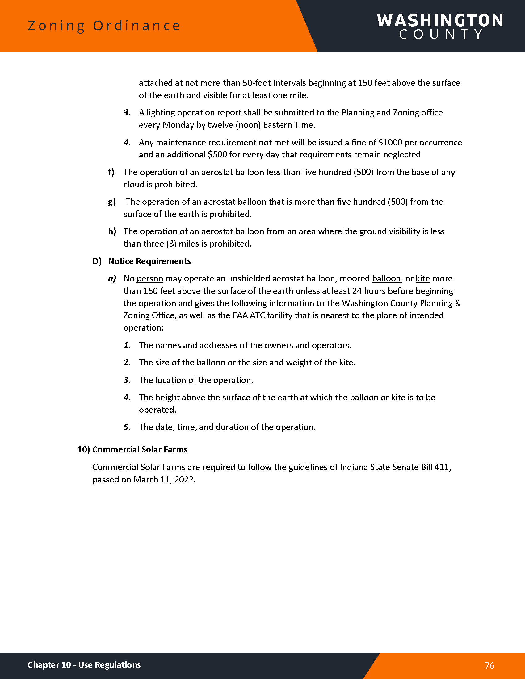 Washington County Zoning Ordinance1 12 25 Page 081